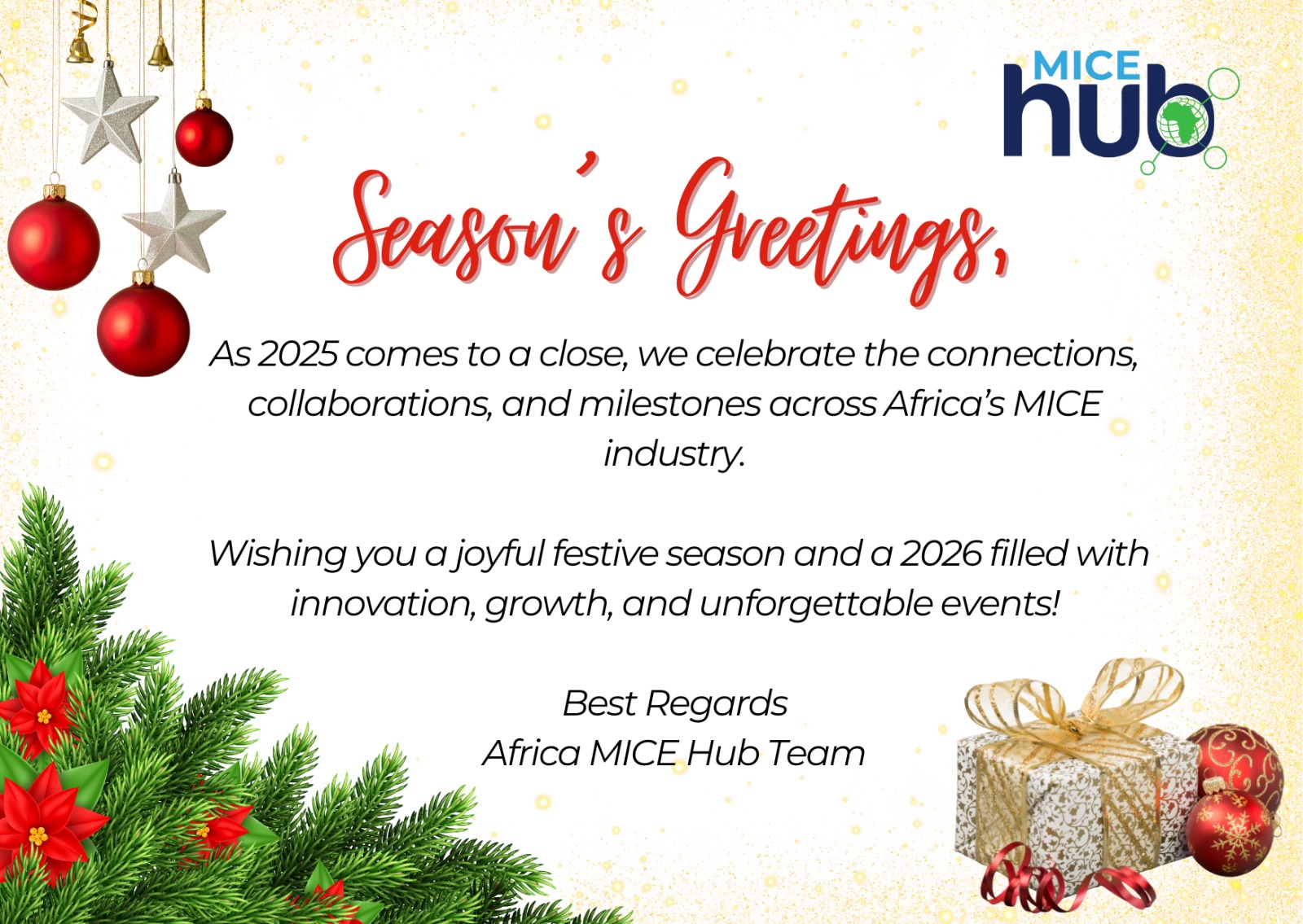Christmas Celebration MICE Team